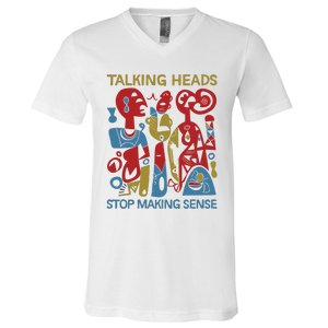 Stop Making Sense Talking Head V-Neck T-Shirt