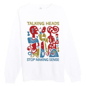 Stop Making Sense Talking Head Premium Crewneck Sweatshirt