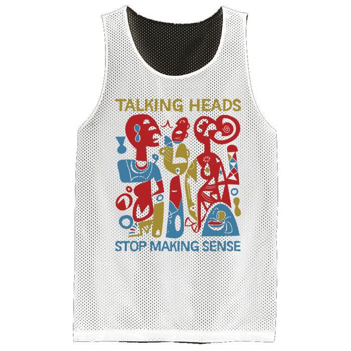 Stop Making Sense Talking Head Mesh Reversible Basketball Jersey Tank