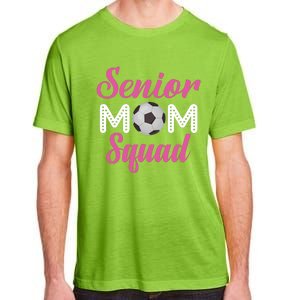 Senior Mom Squad Football Graphic Adult ChromaSoft Performance T-Shirt