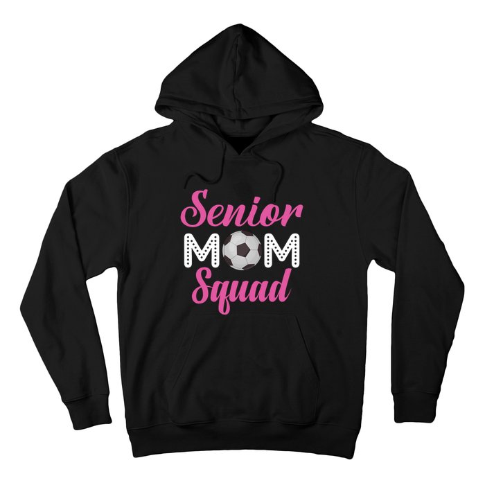 Senior Mom Squad Football Graphic Hoodie