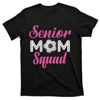 Senior Mom Squad Football Graphic T-Shirt