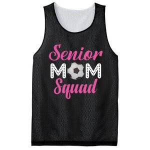 Senior Mom Squad Football Graphic Mesh Reversible Basketball Jersey Tank