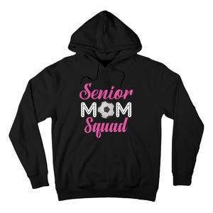 Senior Mom Squad Football Graphic Tall Hoodie