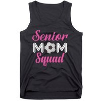 Senior Mom Squad Football Graphic Tank Top