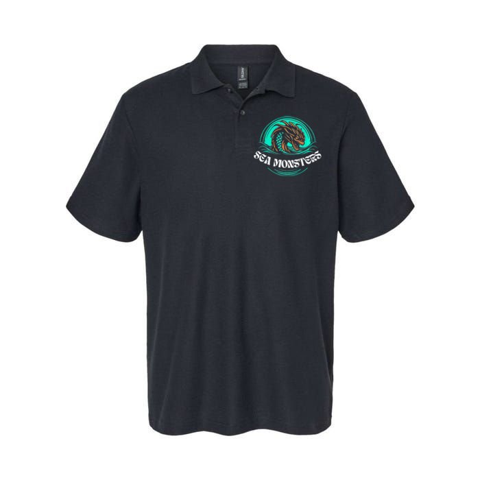 Sea Monsters Soccer Softstyle Adult Sport Polo