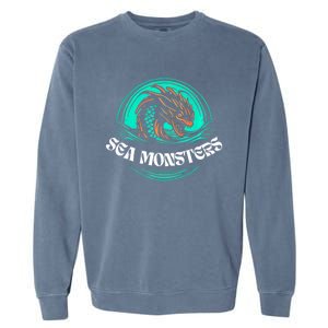 Sea Monsters Soccer Garment-Dyed Sweatshirt