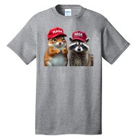 Social Media Star Peanut Squirrel And Fred Raccoon Maga Tall T-Shirt