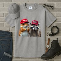 Social Media Star Peanut Squirrel And Fred Raccoon Maga Tall T-Shirt