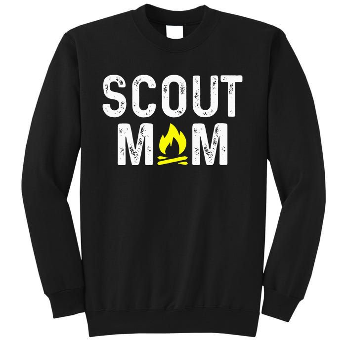 Scouting Mom Scout Mother Scouts Tall Sweatshirt