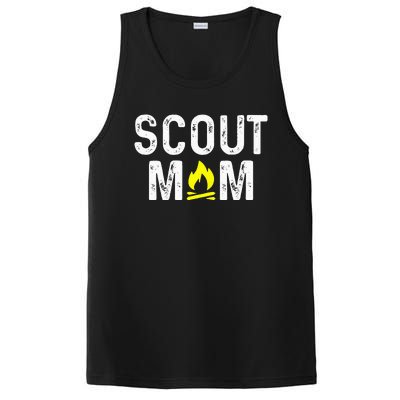 Scouting Mom Scout Mother Scouts PosiCharge Competitor Tank