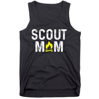 Scouting Mom Scout Mother Scouts Tank Top