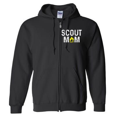 Scouting Mom Scout Mother Scouts Full Zip Hoodie