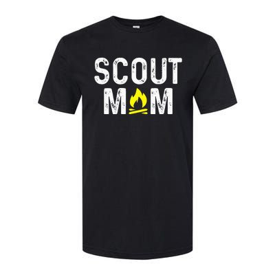 Scouting Mom Scout Mother Scouts Softstyle® CVC T-Shirt