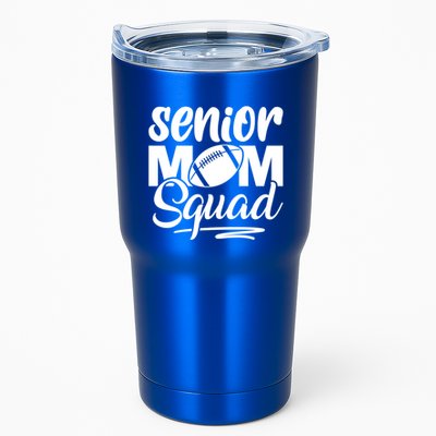 Senior Mom Squad Football Class Of 2025 Graduation Gift Tumbler