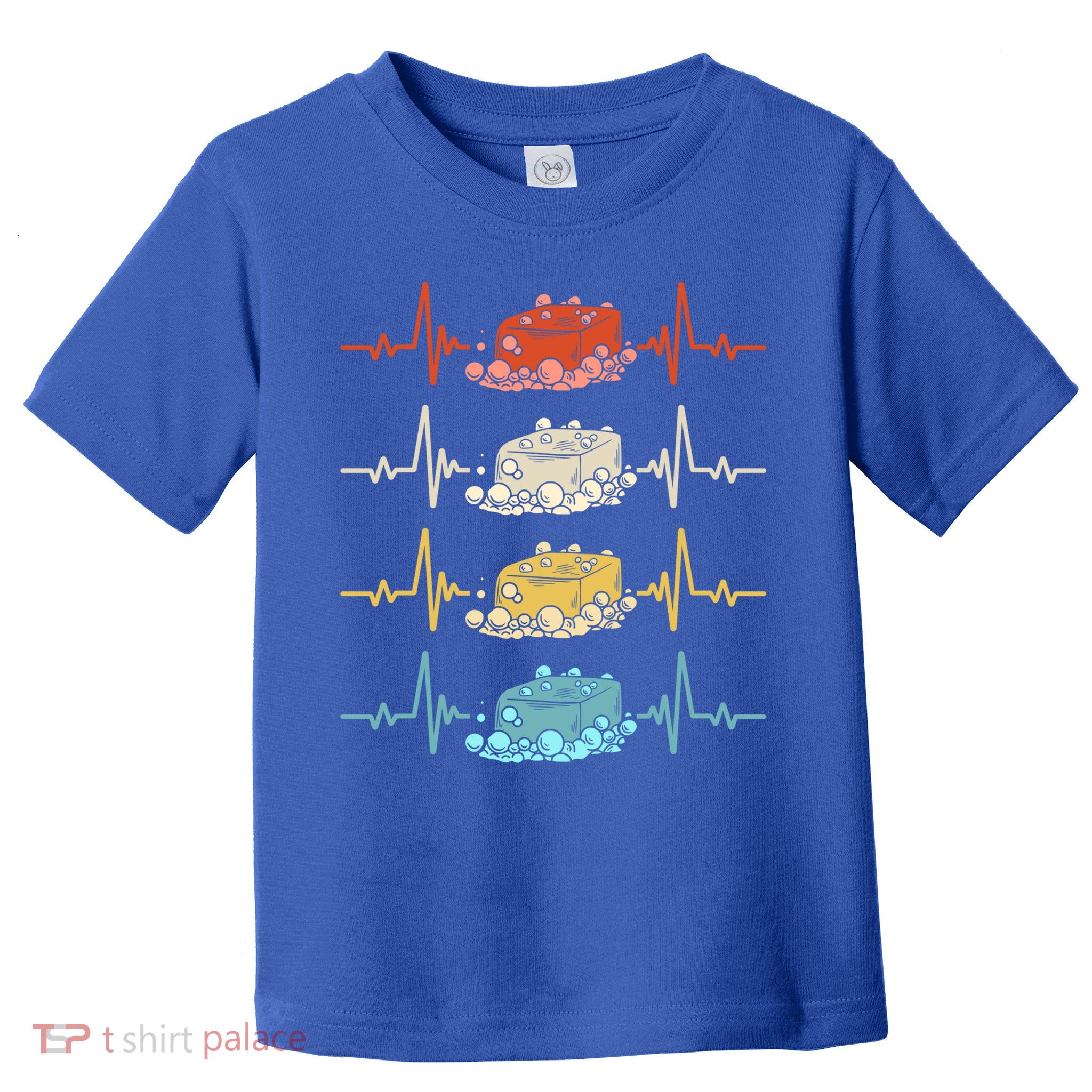 Soap Making Soap Maker Heartbeat Gift Toddler T-Shirt
