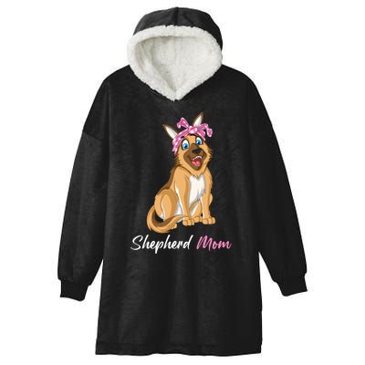 Shepherd Mom Hooded Wearable Blanket