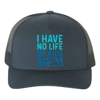 Swim Mom Swim Dad Funny Gift Funny Swimming Swimmers Funny Gift Yupoong Adult 5-Panel Trucker Hat