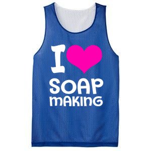 Soap Making Soap Maker I Love Soap Cool Gift Mesh Reversible Basketball Jersey Tank