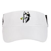 Sheltie mom Shetland Sheepdog sunflower Adult Drive Performance Visor