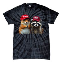 Social Media Star Peanut The Squirrel & Fred The Raccoon Tie-Dye T-Shirt