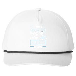 Soap Making Soap Maker I Was Addicted To Soap Pun Gift Snapback Five-Panel Rope Hat