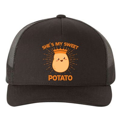 SheS My Sweet Potato Couple Goals T Thanksgiving Gift Yupoong Adult 5-Panel Trucker Hat