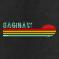 Saginaw Michigan 7 Panel Mesh Trucker Snapback Hat