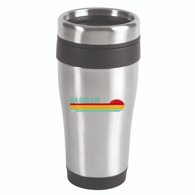 Saginaw Michigan 16oz Travel Tumbler