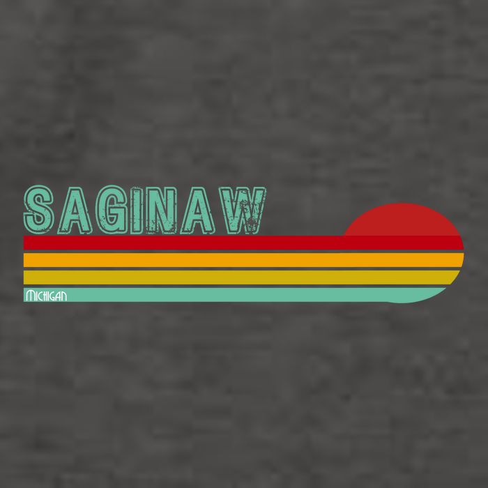 Saginaw Michigan Vector Backpack