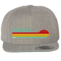Saginaw Michigan Wool Snapback Cap