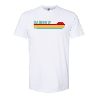 Saginaw Michigan Softstyle® CVC T-Shirt