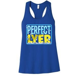 Soap Making Soap Maker Perfect Lyer Pun Gift Women's Racerback Tank