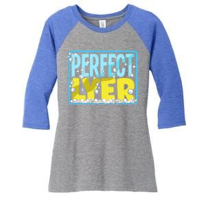 Soap Making Soap Maker Perfect Lyer Pun Gift Women's Tri-Blend 3/4-Sleeve Raglan Shirt