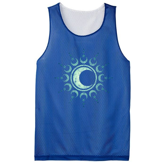 Sun Moon Stars Dala Yoga Spirituality Magic Wicca Sky Cool Gift Mesh Reversible Basketball Jersey Tank