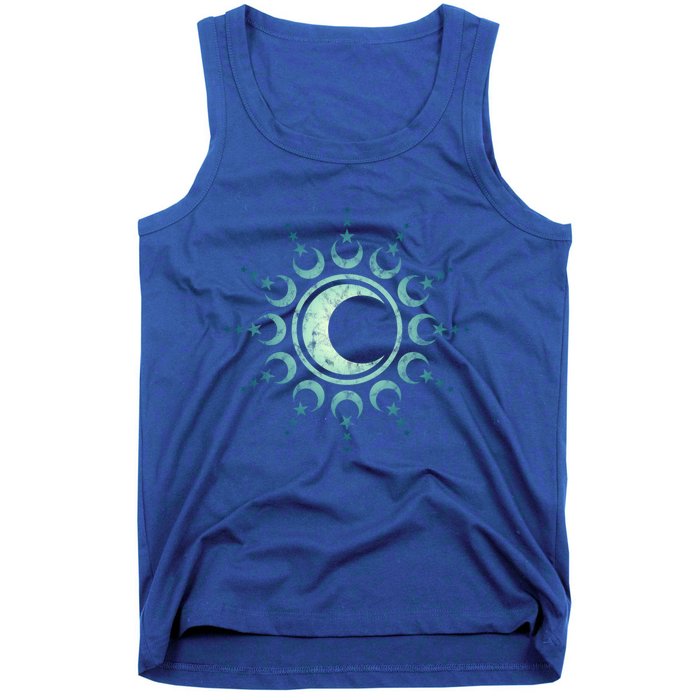 Sun Moon Stars Dala Yoga Spirituality Magic Wicca Sky Cool Gift Tank Top