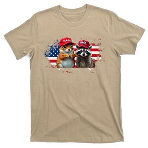 Social Media Star Peanut The Squirrel & Fred The Raccoon T-Shirt