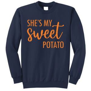 She's My Sweet Potato I Yam Valentine's Thanksgiving Couple Love Sweatshirt