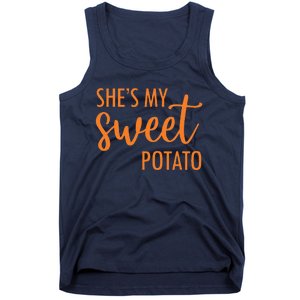 She's My Sweet Potato I Yam Valentine's Thanksgiving Couple Love Tank Top