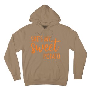 She's My Sweet Potato I Yam Valentine's Thanksgiving Couple Love Hoodie