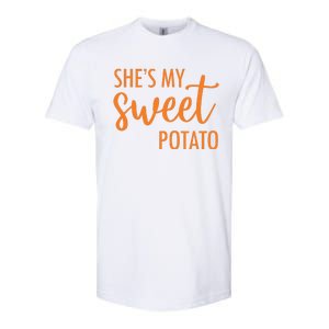 She's My Sweet Potato I Yam Valentine's Thanksgiving Couple Love Softstyle CVC T-Shirt