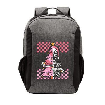 Sorta Merry Sorta Scary Spooky Christmas Goth Skull Xmas  Vector Backpack