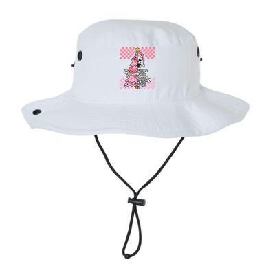 Sorta Merry Sorta Scary Spooky Christmas Goth Skull Xmas  Bucket Hat