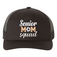 Senior Mom Squad Football Graphic Yupoong Adult 5-Panel Trucker Hat