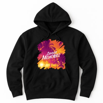 Summer Memories Sunset Beach Hoodie