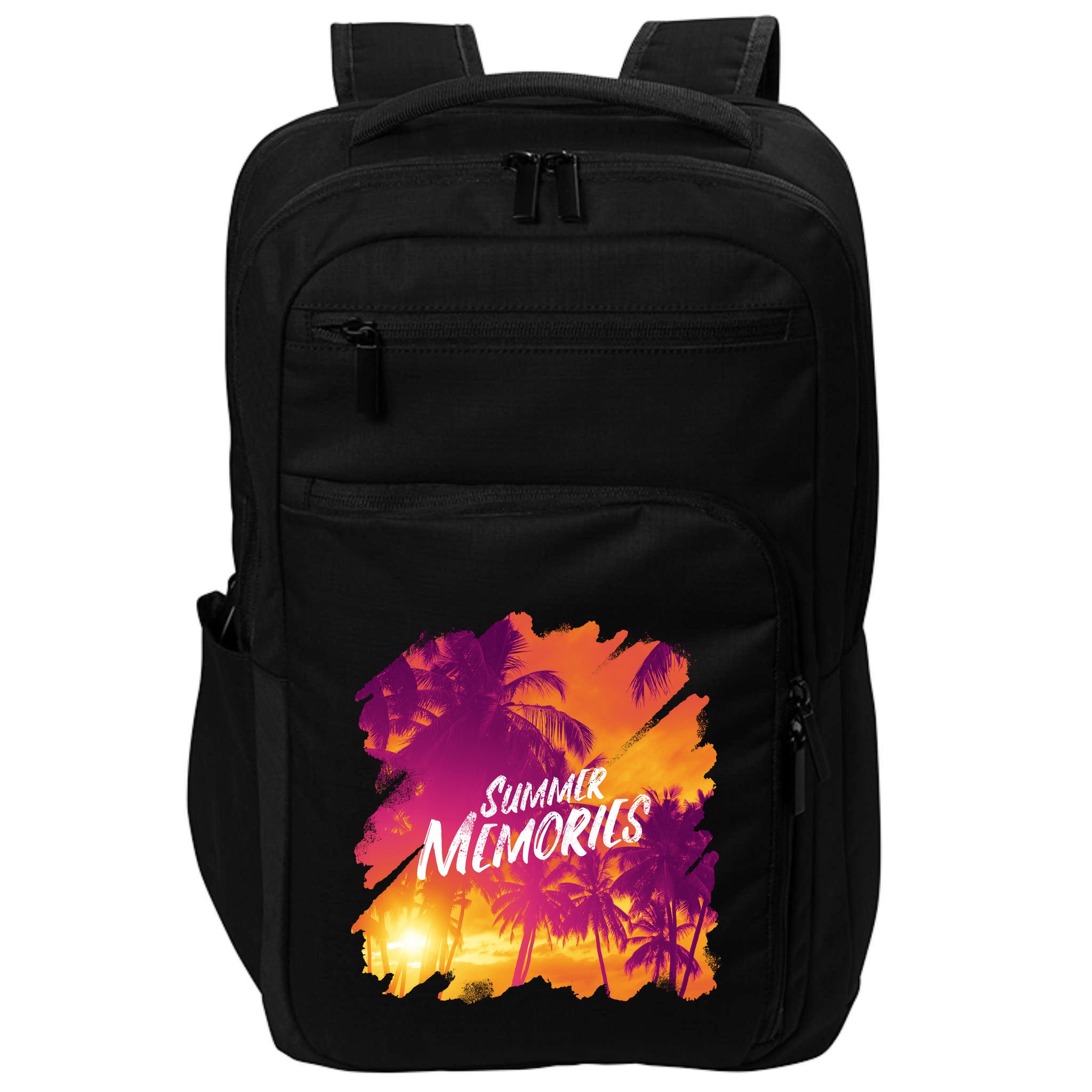 Summer Memories Sunset Beach Impact Tech Backpack