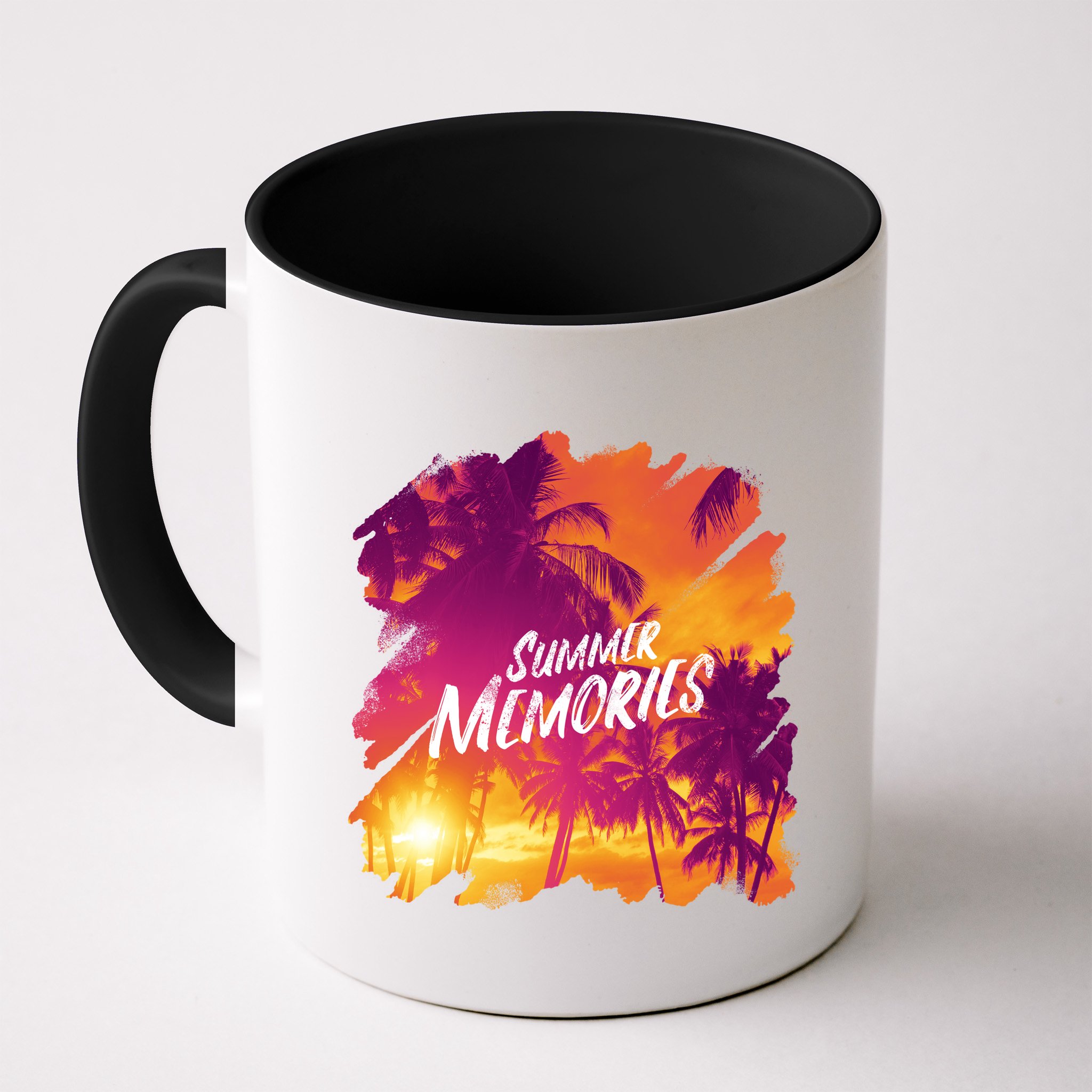 Summer Memories Sunset Beach Mug