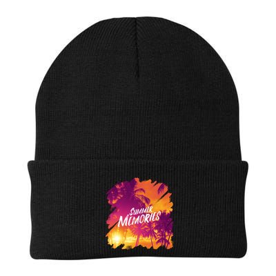 Summer Memories Sunset Beach Beanie