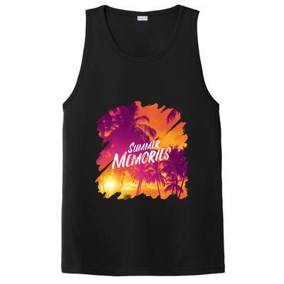 Summer Memories Sunset Beach PosiCharge Competitor Tank