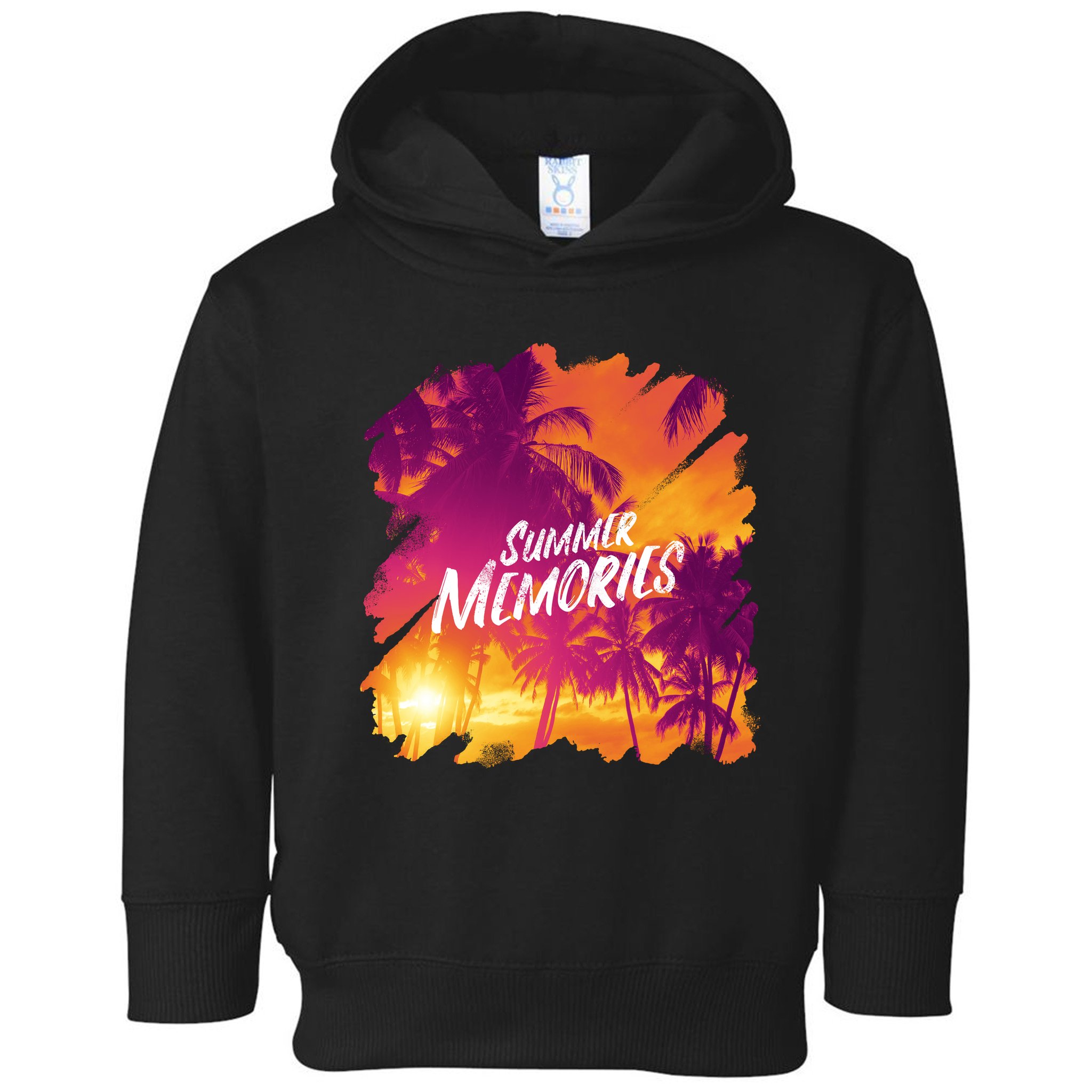 Summer Memories Sunset Beach Toddler Hoodie